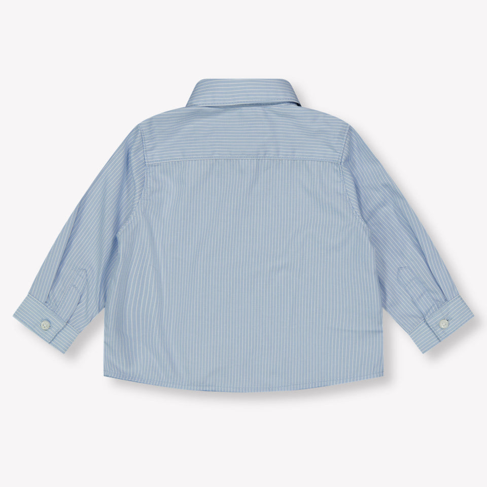 Mayoral Baby Boys Blouse  Light Blue