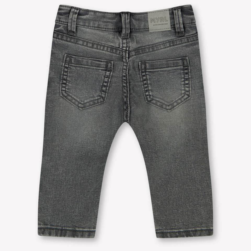 Mayoral Baby Jongens Jeans In Grijs
