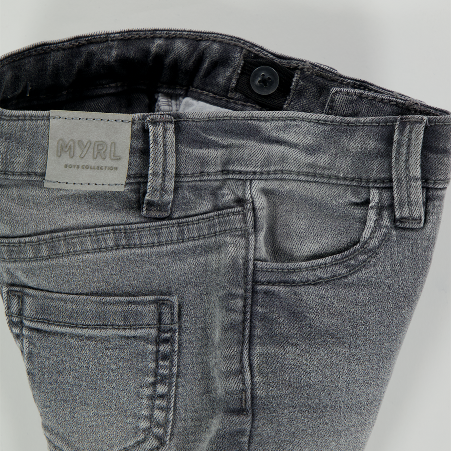 Mayoral Baby Jongens Jeans In Grijs