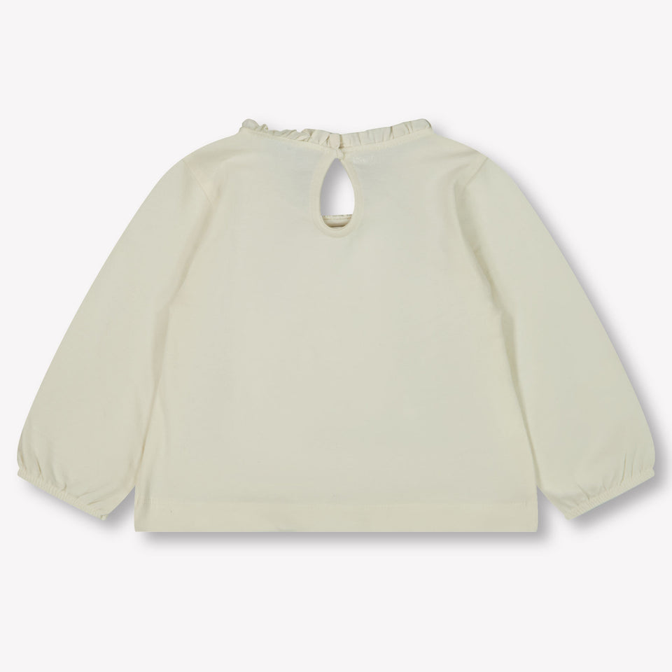 Mayoral Baby Girls T-Shirt  Light Beige