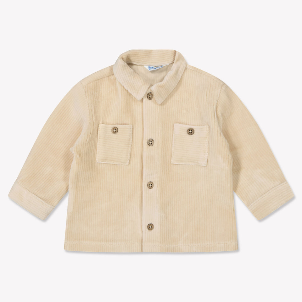 Mayoral Baby Jongens Blouse In Beige