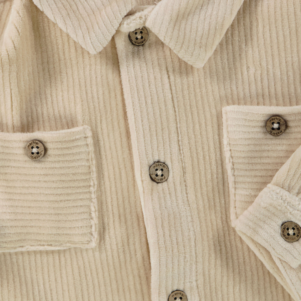 Mayoral Baby Jongens Blouse In Beige