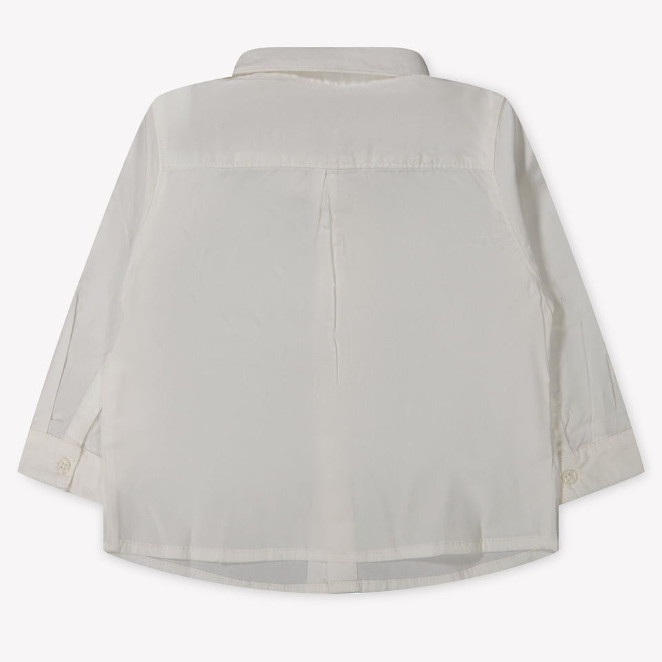 Mayoral Baby Boys Blouse  Offwhite