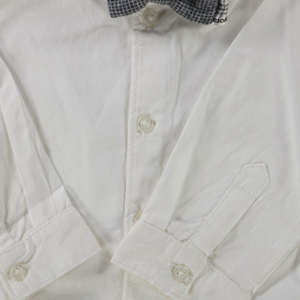 Mayoral Baby Boys Blouse  Offwhite