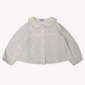 Mayoral Baby Girls Blouse  Offwhite
