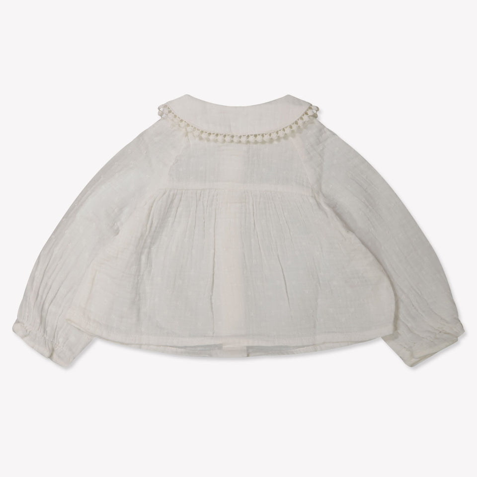 Mayoral Baby Girls Blouse  Offwhite