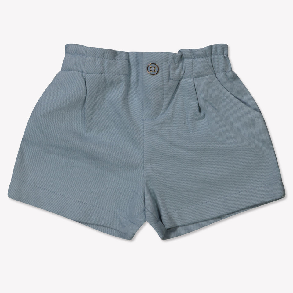 Mayoral Baby Meisjes Shorts In Licht Blauw