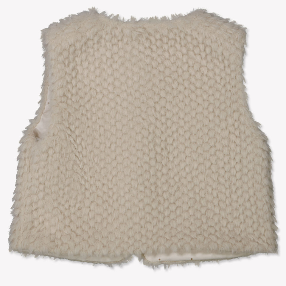 Mayoral Baby Girls Body Warmer  Light Beige