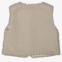Mayoral Baby Girls Body Warmer  Light Beige