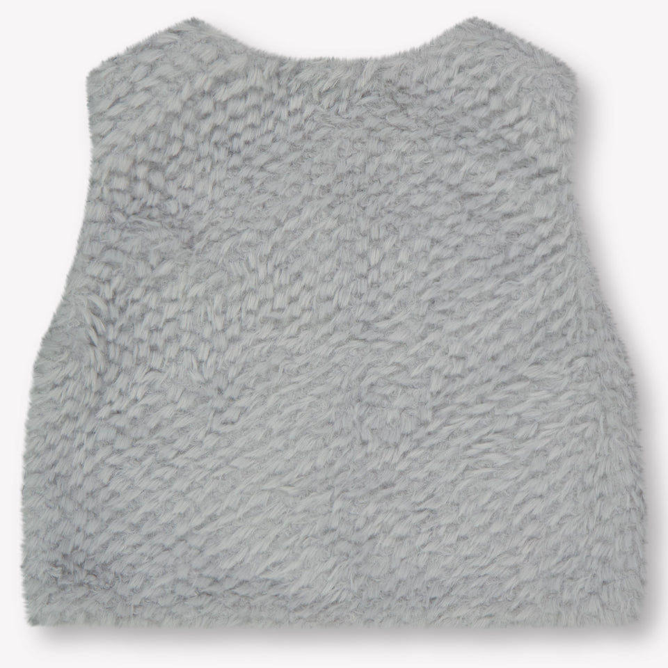 Mayoral Baby Meisjes Bodywarmer In Licht Grijs