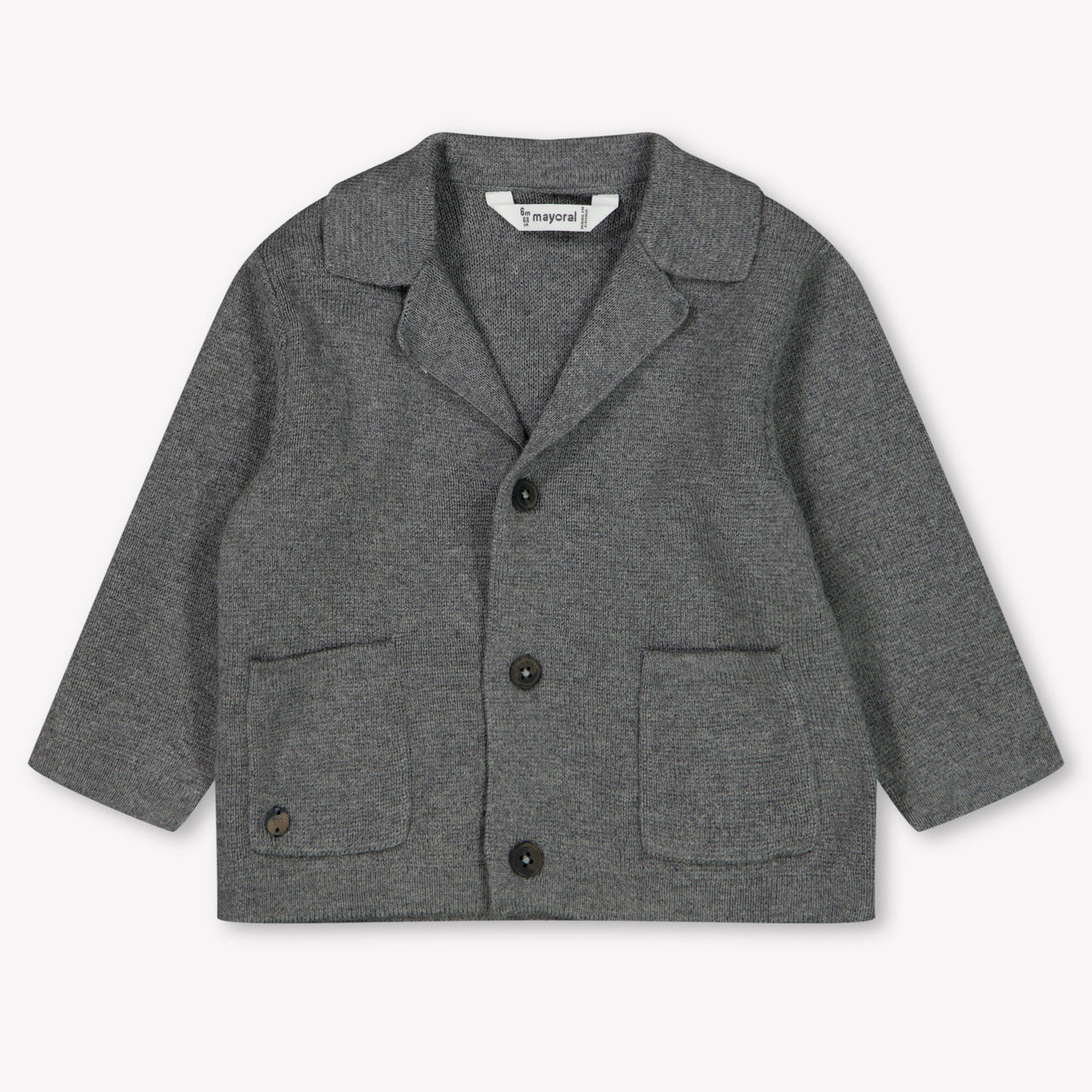 Mayoral Baby Jongens Vest In Donker Grijs