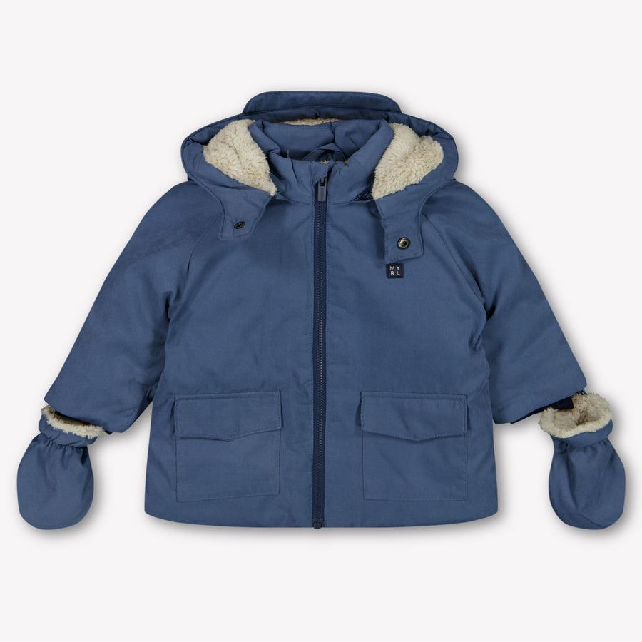 Mayoral Baby Boys Winter Jacket in Blue