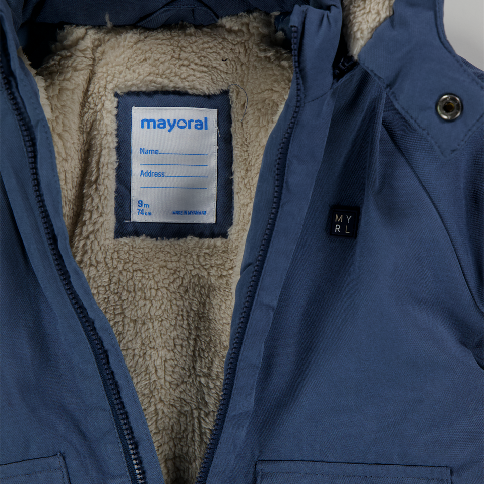 Mayoral Baby Jongens Winterjassen In Blauw