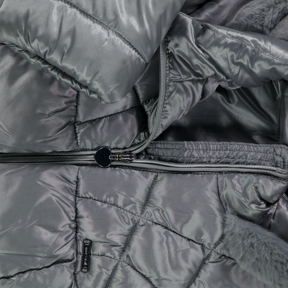 Mayoral Baby Meisjes Winterjassen In Grijs