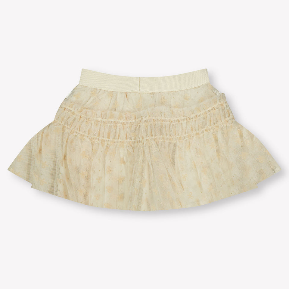 Mayoral Baby Girls Skirt  Light Beige