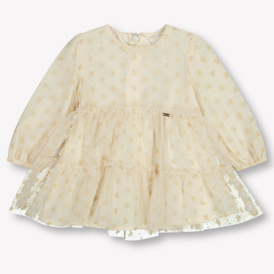 Mayoral Baby Girls Dress  Offwhite