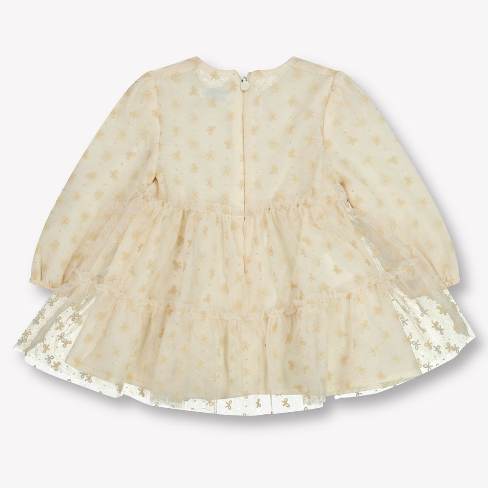 Mayoral Baby Girls Dress  Offwhite