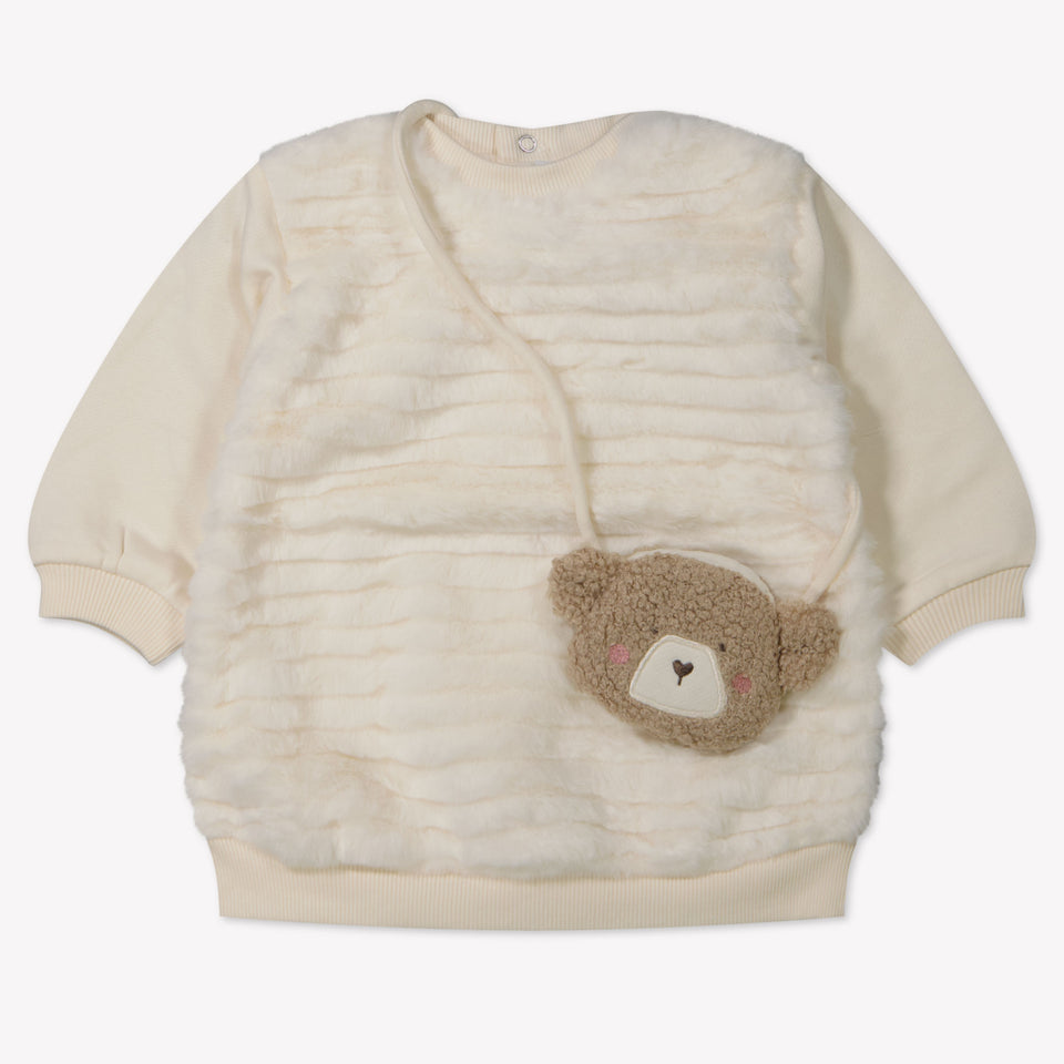 Mayoral Baby Girls Dress  Light Beige