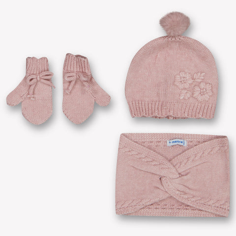 Mayoral Baby Girls Hat  Light Pink