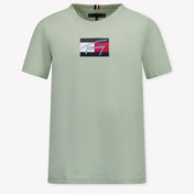 Tommy Hilfiger Kids Boys  T-Shirt Light Green