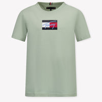 Tommy Hilfiger Kids Boys  T-Shirt Light Green