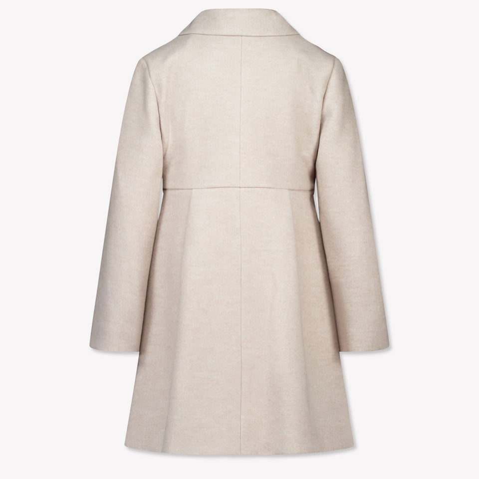 Mayoral Kids Girls Jackets In Light Beige