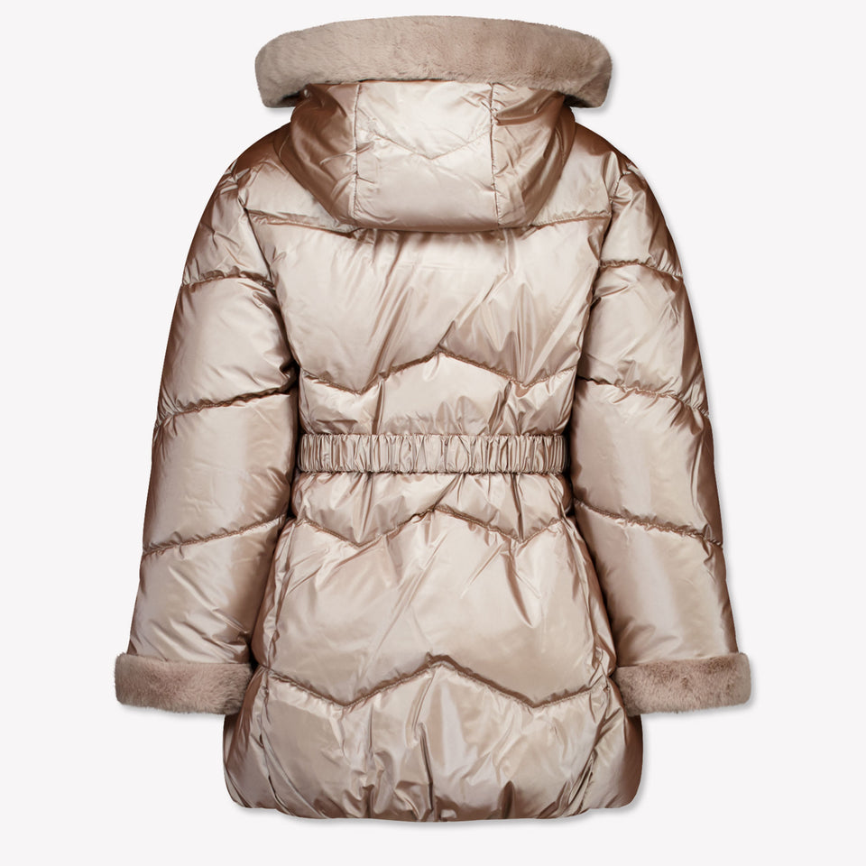 Mayoral Kinder Meisjes Winterjassen In Beige