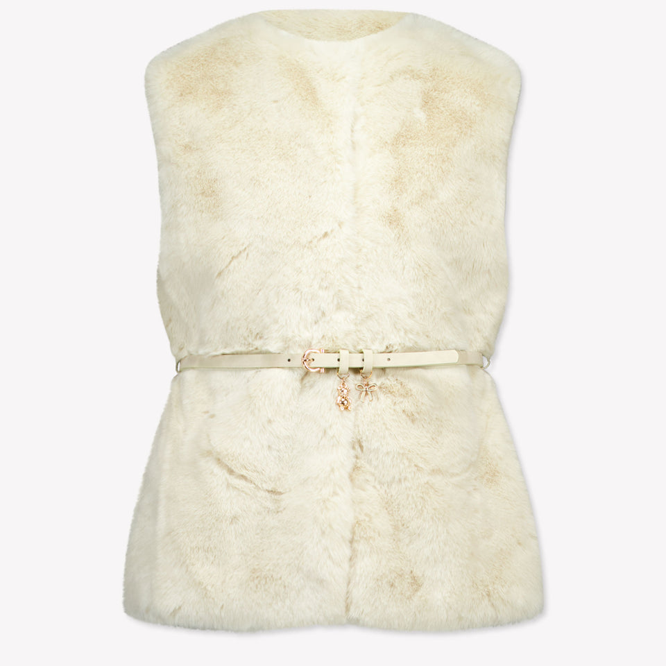 Mayoral Kids Girls Jackets In Light Beige