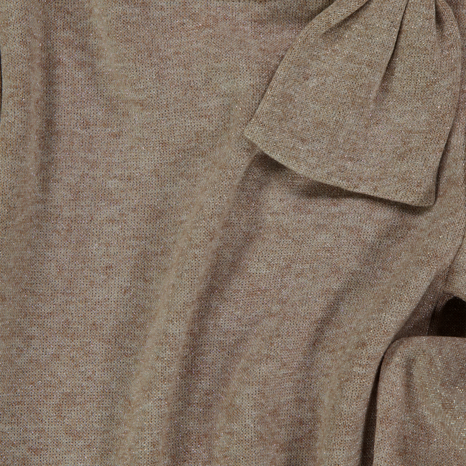 Mayoral Kids Girls Dress Beige