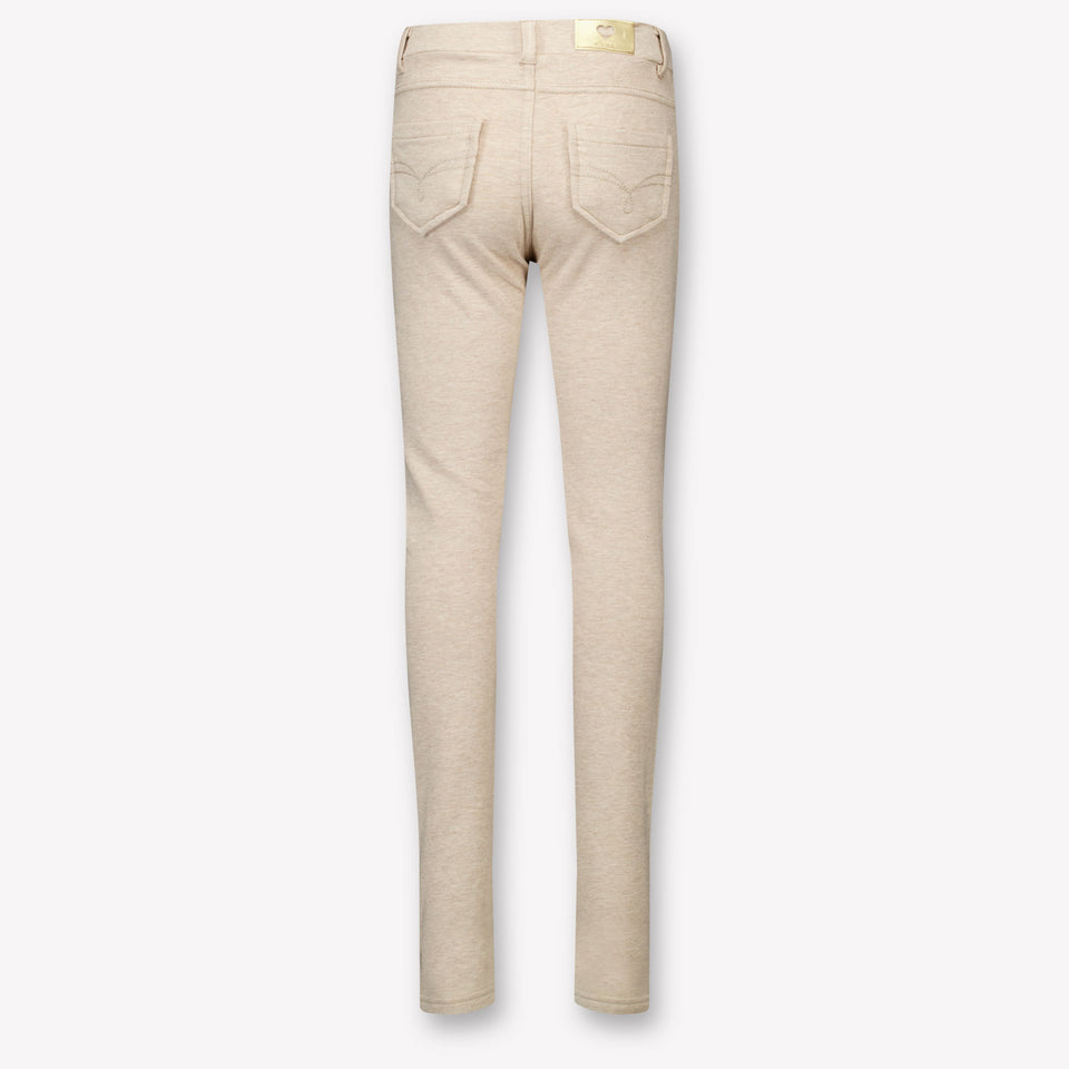 Mayoral Kids Girls Pants Beige