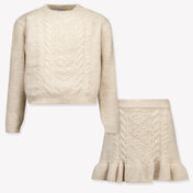Mayoral Kids Girls Set in Beige