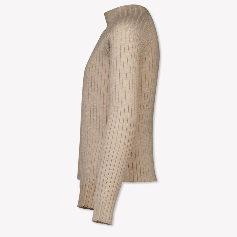Mayoral Kids Girls Sweater in Beige