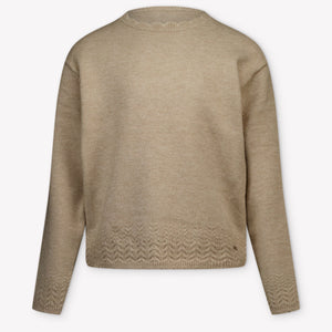 Mayoral Kinder Meisjes Trui In Licht Beige