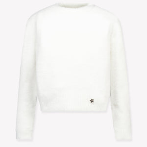 Mayoral Kinder Meisjes Trui In Off White