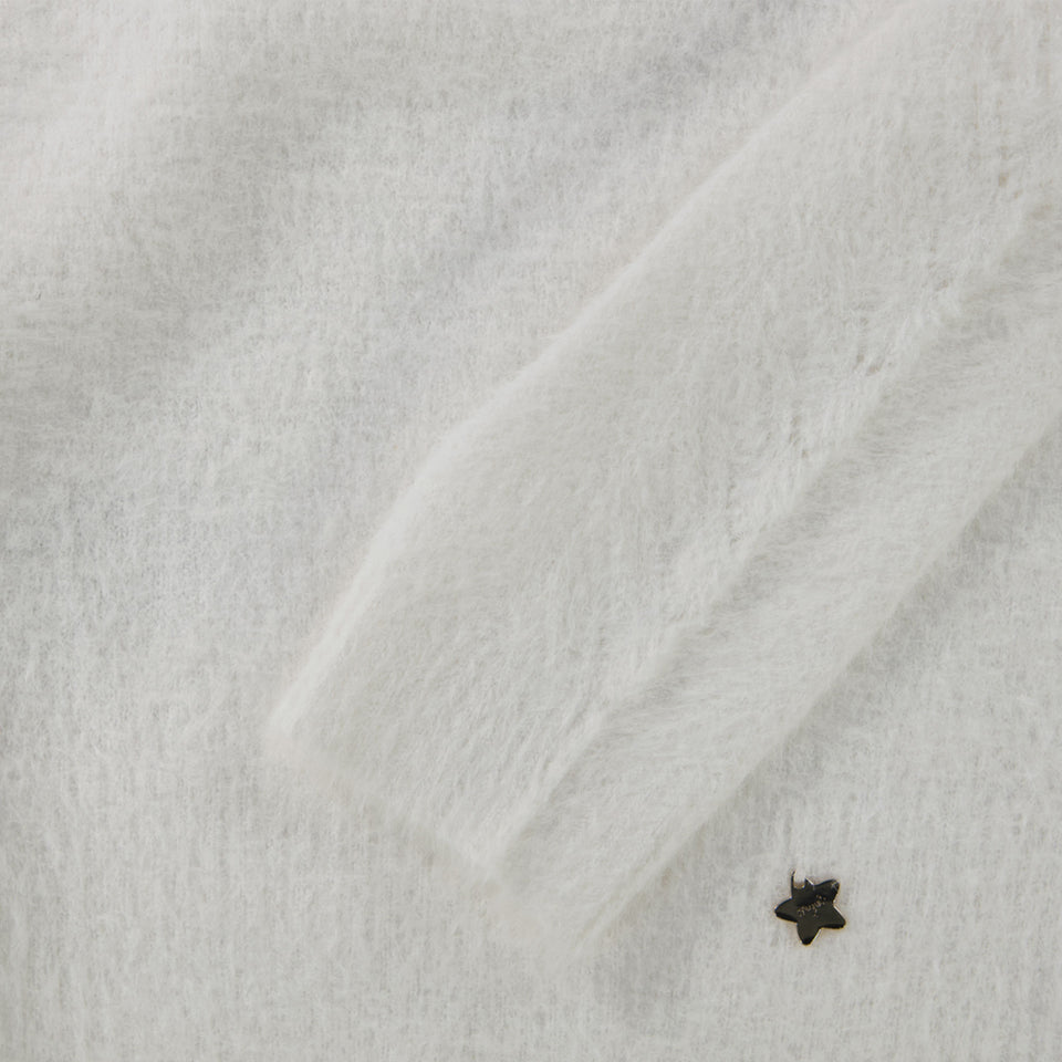 Mayoral Kinder Meisjes Trui In Off White