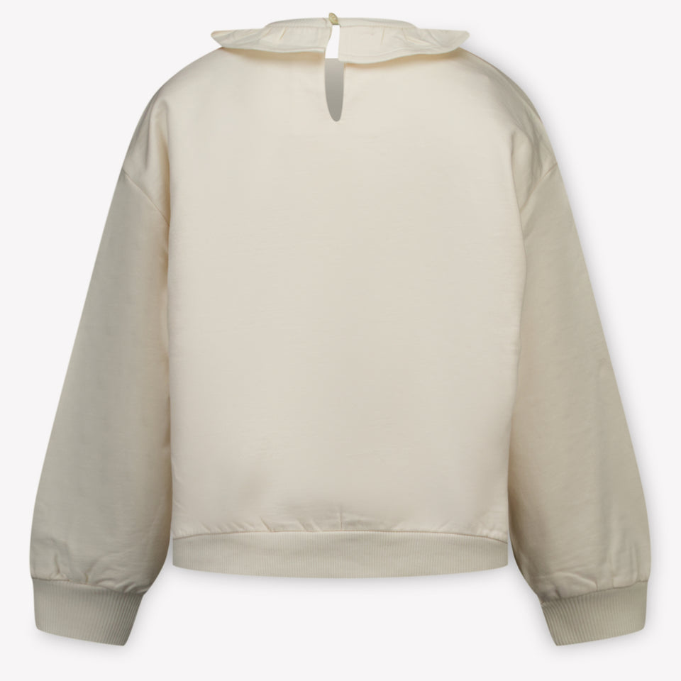 Mayoral Kids Girls Sweater in OffWhite