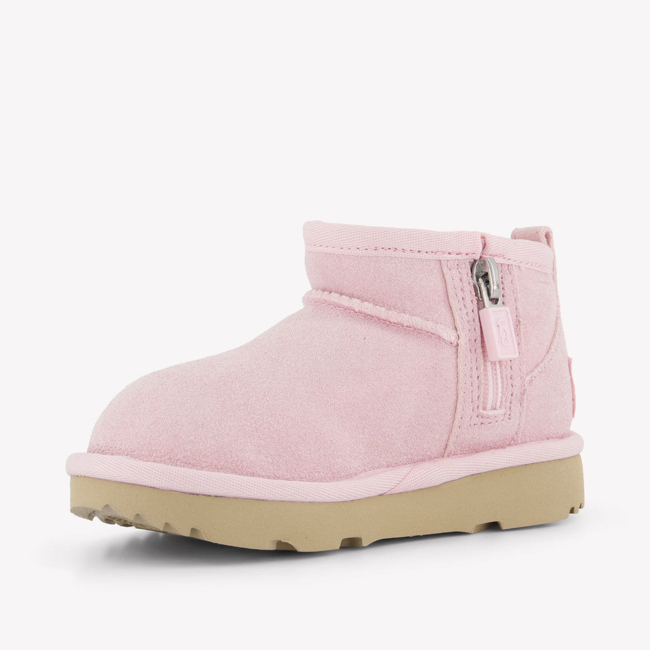 UGG Ultra mini Girls Boots In Light Pink