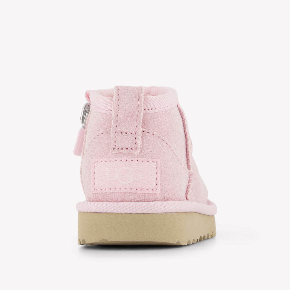 UGG Ultra Mini Meisjes Laarzen In Licht Roze