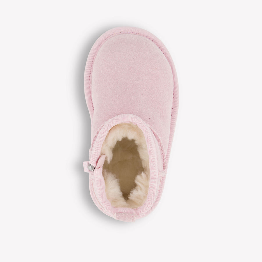UGG Ultra mini Girls Boots In Light Pink