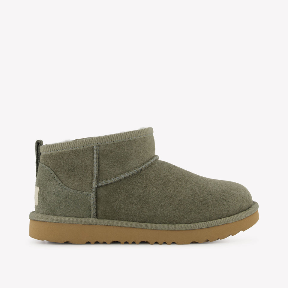 UGG Ultra Mini Unisex Laarzen In Olijf Groen