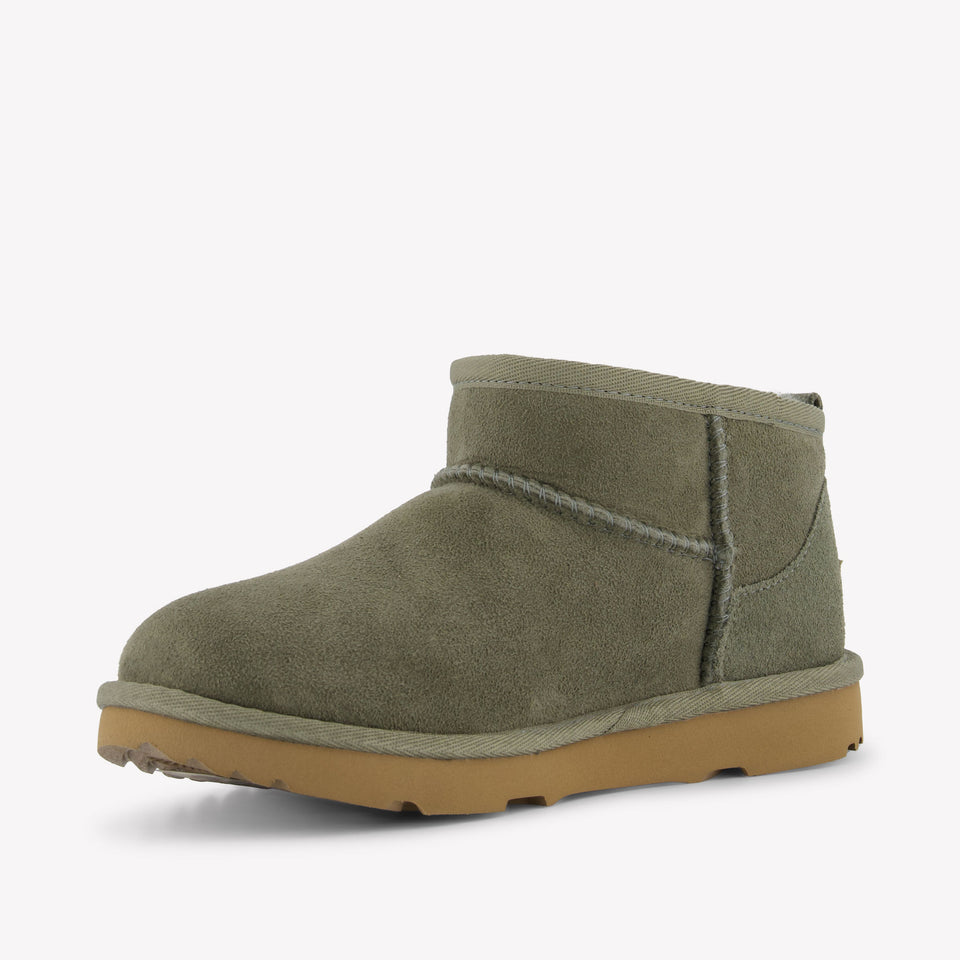 UGG Ultra Mini Unisex Laarzen In Olijf Groen