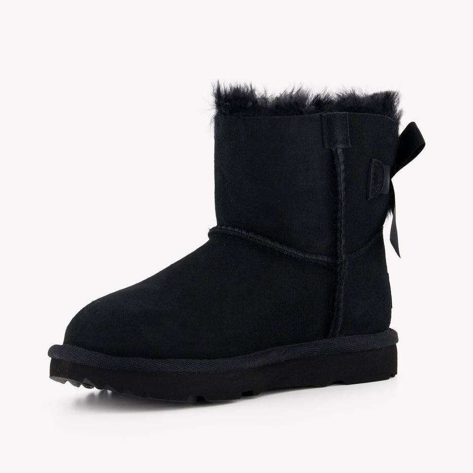 UGG Bailey Bow Girls Boots In Black