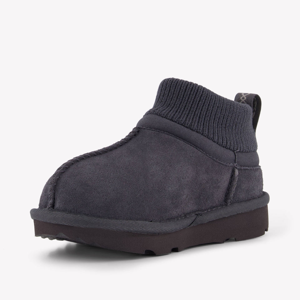 UGG Stretch Cuff Unisex Laarzen In Donker Grijs