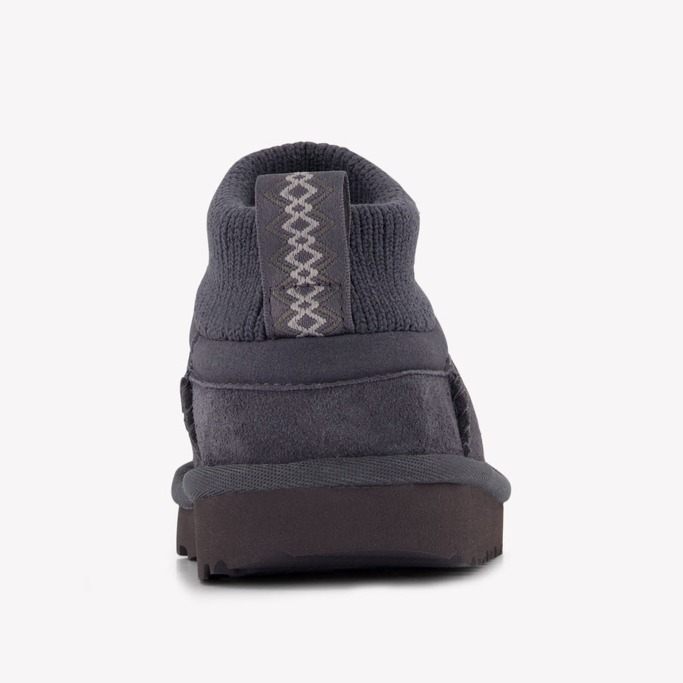 UGG Stretch Cuff Unisex Laarzen In Donker Grijs