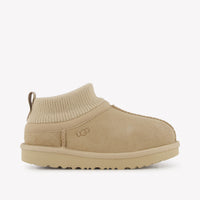 UGG Stretch cuff Unisex Boots In Beige