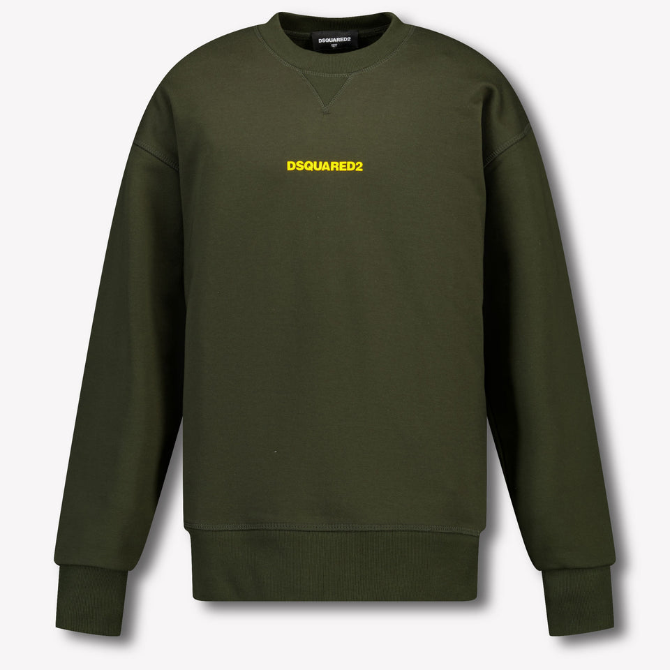 Dsquared2 Kids Unisex Sweater in Army