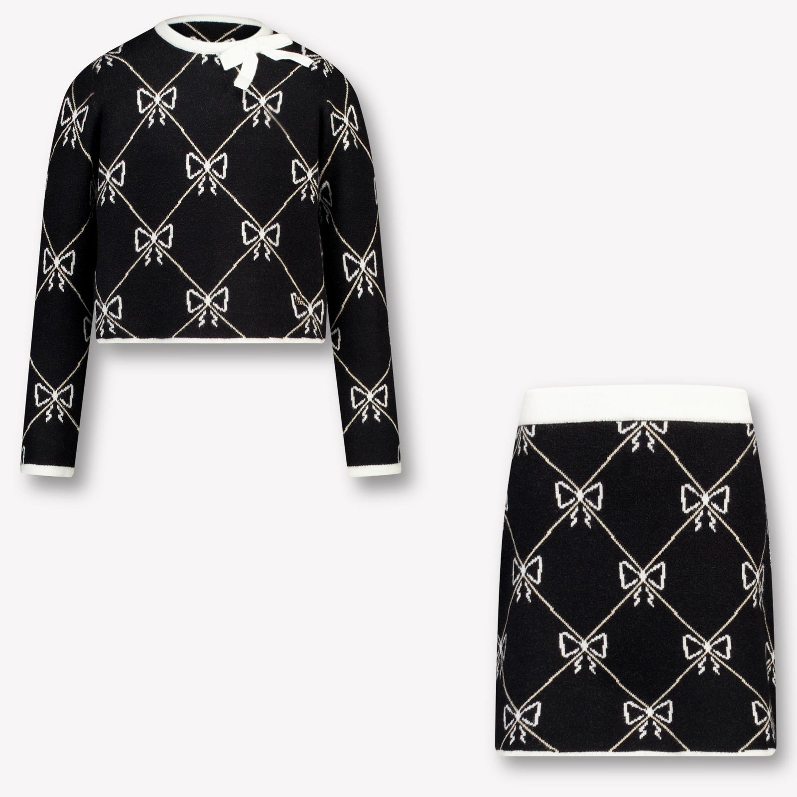 Abel & Lula Kinder Meisjes Setje In Zwart