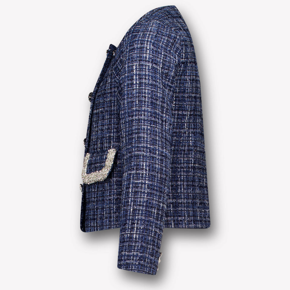 Prinsessefin Kids Girls Jacket in Navy