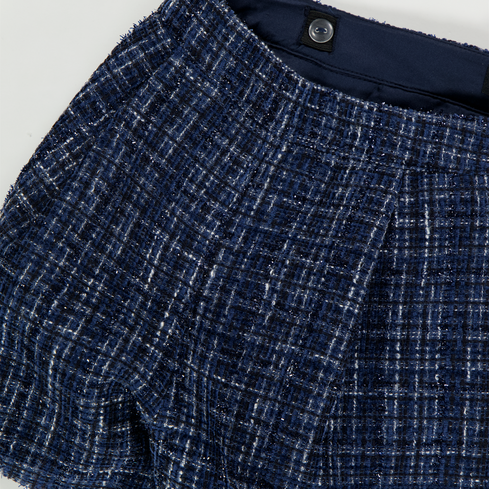 Prinsessefin Kids Girls Shorts In Navy