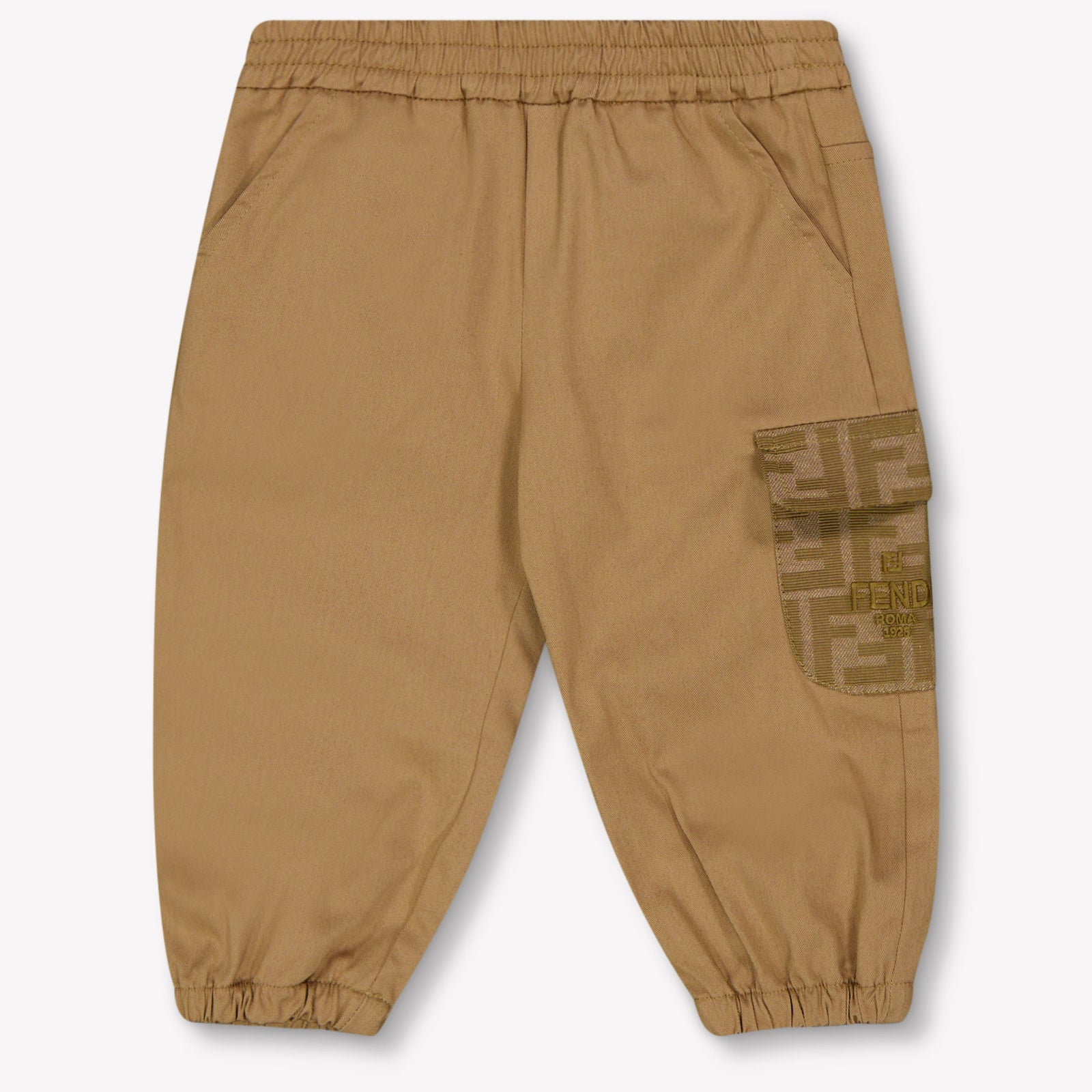 Fendi Baby Jongens Broek In Camel